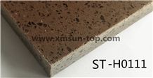 Dark Brown Artificial Quartz Stone Slab /Artificial Quartz Slab&Tile/Engineered Stone Slab/Floor & Wall Tile/ Wall & Floor Covering/Polished Surface/Silestone/Man-Made Quartz Stone/China Quartz