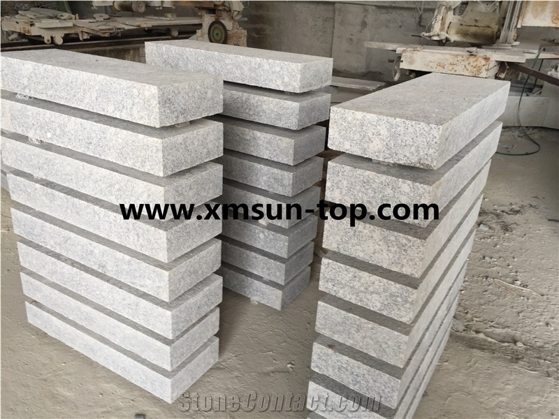 G602 Granite Steps/China Grey Granite Stairs/Stone Staircase/Plum Blossom White Steps/New Bianco Sardo/Cristallo Grigio