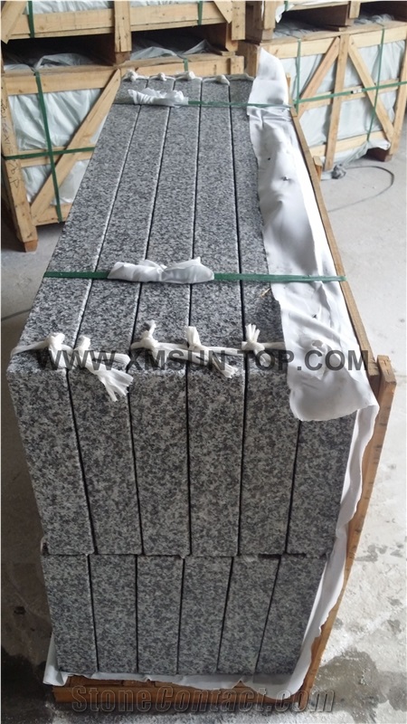 G603 Granite Kerbstone/Crystal Grey Curbstone/China Grey Side Stone/Padang White Granite/Bianco Amoy Road Stone