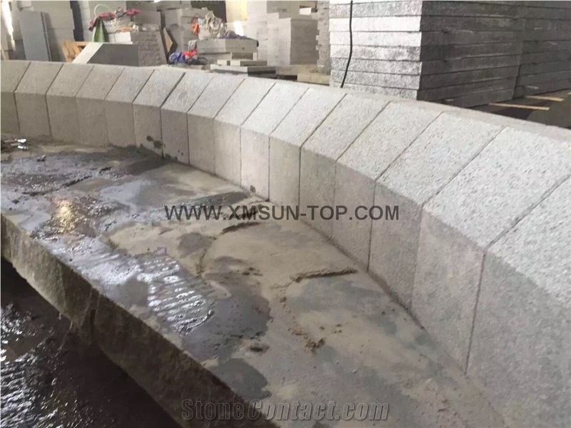 G654 Kerbstones/ Grey Curbstone/ Road Stone/ Side Stone/China Impala Black/Curbs for Road Side Paving/ Flamed G654 Granite