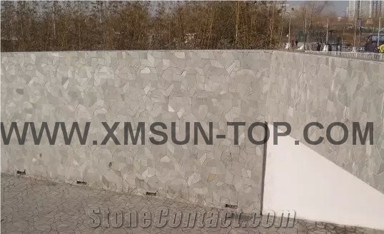 Grey Sandstone Walling & Building / Grey Wall Sandstone Tile/Grey Wall Pavers/ Wall Paving/Wall Covering