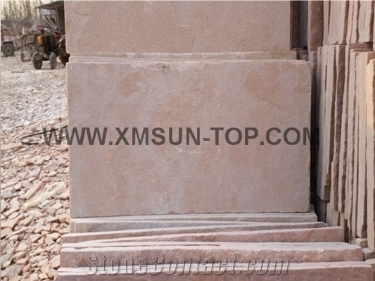 Light Pink Sandstone Walling & Building/ Pink Sandstone Mushroom Wall Stone /Light Pink Sandstone Wall Tiles/ Home Decoration/ Customize Pink Sandstone/ Wall Covering