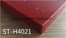 Red Artificial Quartz Stone Slab /Artificial Quartz Slab & Tile/Engineered Stone Slab/Floor & Wall Tile/ Wall & Floor Covering/Polished Surface/Silestone/Man-Made Quartz Stone/China Quartz