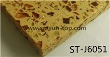 Rusty Yellow Artificial Quartz Stone Slab /Artificial Quartz Slab & Tile/ Engineered Stone Slab/Floor & Wall Tile/ Wall & Floor Covering/Polished Surface/Silestone/Man-Made Quartz Stone/China Quartz