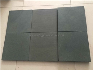 Green Sandstone Tiles, Sandstone Kerbstone, Green Sandstone Floor Covering, Winggreen
