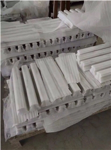Oriental White Marble Liners, China Carrara White Marble Liners Border