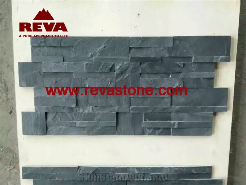 Black Slate Tiles & Slab,Black Slate Floor Patio Tiles,High Quality Factory Direct Black Slate Pattern Paving Stone Flooring