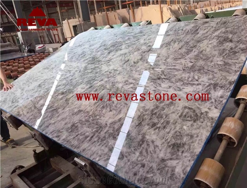 High Polished Silver Fox Marble Tiles & Slabs, Marble Wall /Floor Covering Tiles