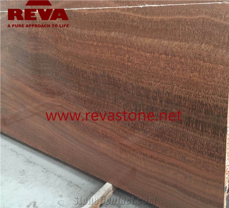 Wooden Red, Red Wood Vein Marble Tiles & Slabs, Marble Floor & Wall Covering