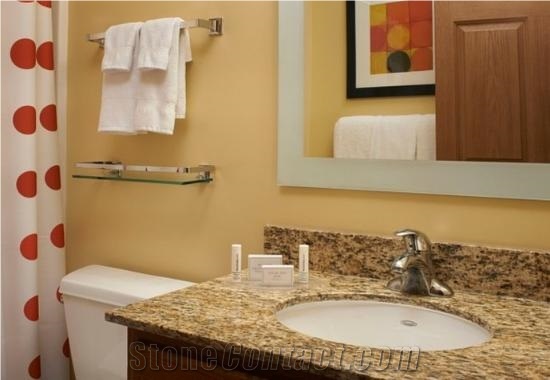 Granite Santa Cecilia Bathroom Countertop for Towneplace Suites Hotel