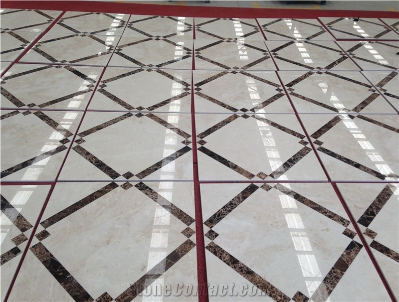 Marble Waterjet Medallions / Composited Marble Waterjet Medallion / Floor Medallions