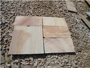 Buff Sandstone Flagstone, Yellow Sandstone Tiles