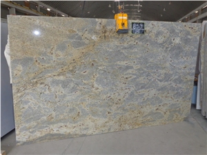 Kashmir Gold Granite Tiles & Slabs, Grey Polished Granite Floor Covering Tiles, Wall Covering Tiles