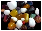 Onyx Pebble 12, Multicolor Stone Pebble & Gravels