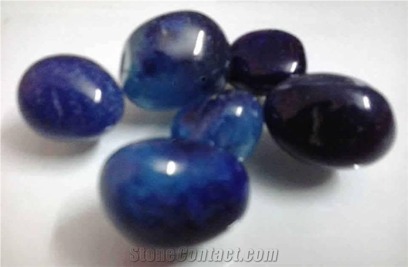 Onyx4, Blue Stone Pebbles & Gravels
