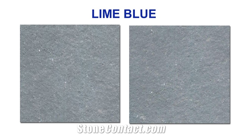 Tandoor Blue Limestone Pavers & Cube Stone, Blue Limestone Cobble Stone
