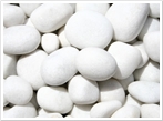 white stone Pebbles 11, gravels 