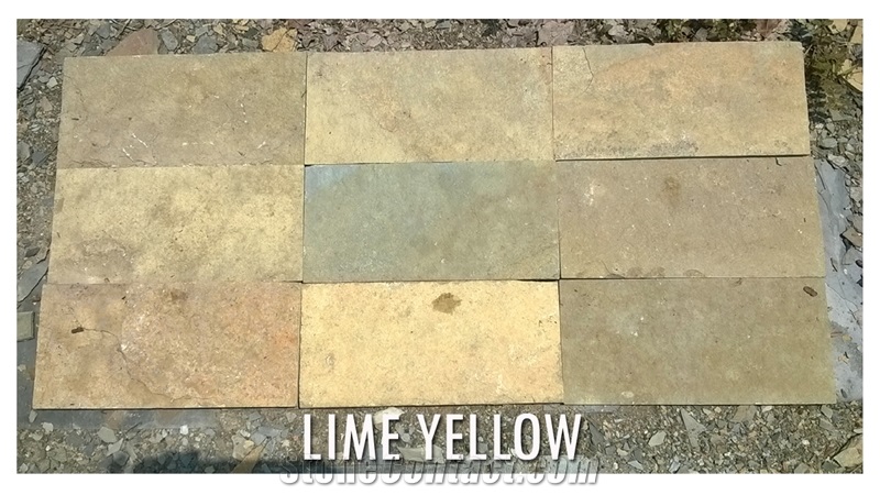 Yellow Limestone Ledge Wall Cladding, Kota Honey Limestone Wall Cladding