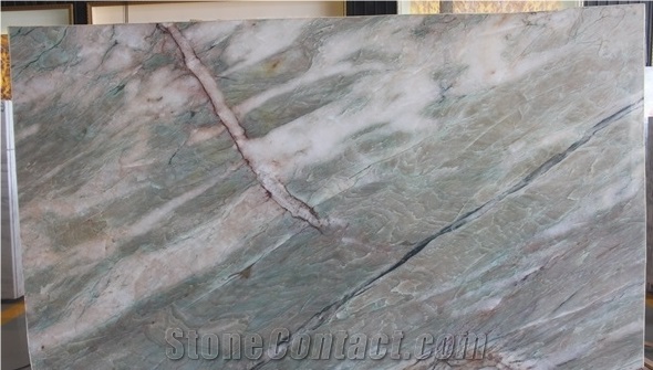Alexandrita Quartzite Slabs & Tiles, China Green Translucent Quartzite