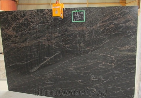 Black Forest Granite Tiles & Slabs, Polished Black Granite Tiles