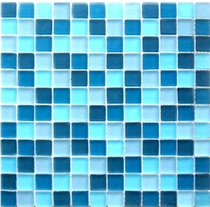 Cheap Glass Mosaic Patterns for Swimming Pool Tile Made in China