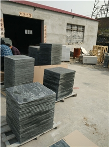 China Black Quartzite Slabs & Tiles, Quartzite Floor Tiles, Quartzite Wall Tiles
