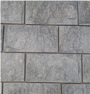 China Green Quartzite Stone Tile