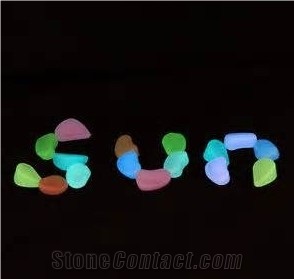China Suppliers Photoluminescent Luminous Pebble Stone