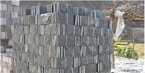 Chinese Hot Sale Black Quartzite Tile