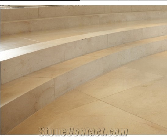 Elegant Mounting Surface New Cream Marfil Marble Slabs & Tiles