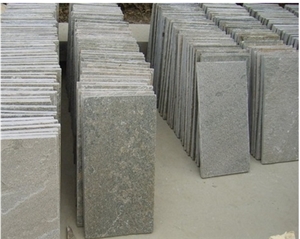 Environmental Chinese Green Quartzite Floor Tile