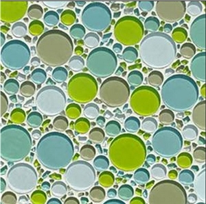 Glass Mosaic Tile Suitable for Swimming Pool 20*20mm Mda346