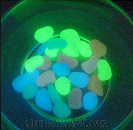 Glow Stones & Luminous Pebble Stones /Decorative Glow Effect Used in Road, Fish Tank