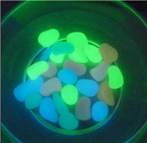 Glow Stones & Luminous Pebble Stones /Decorative Glow Effect Used in Road, Fish Tank