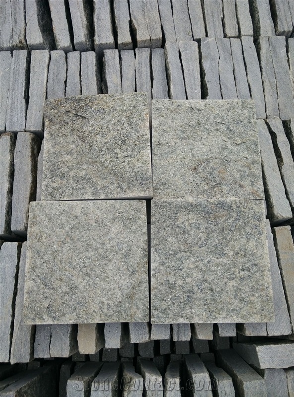 Grey Quartzite Stone Slabs & Tiles, China Grey Quartzite