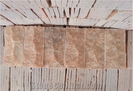 High Grade Chinese Pink Quartzite Floor Tiles