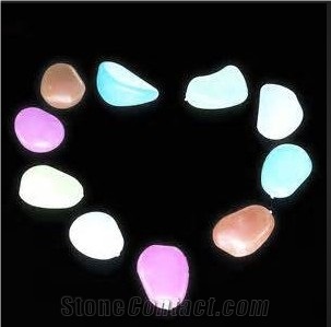 Luminous Glowing Pebble, Glowing River Stone