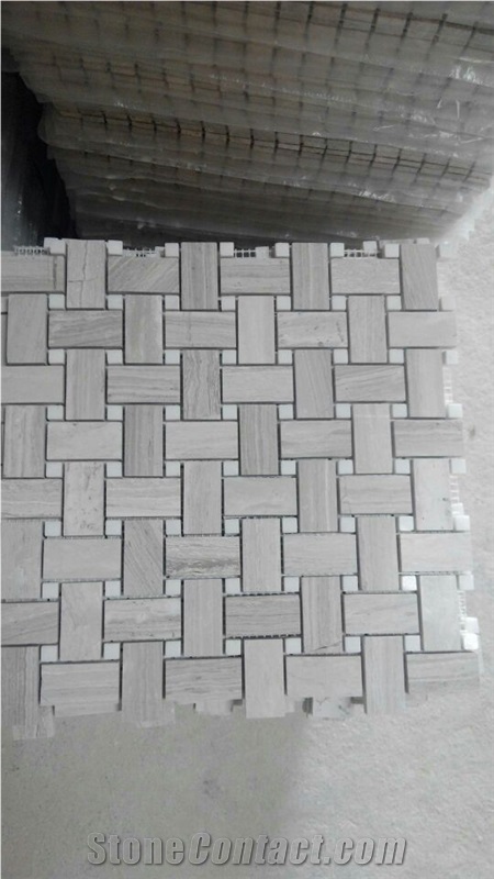 Marble Mosaic, Polished Marble Mosaic Tiles, Floor and Wall Mosaic