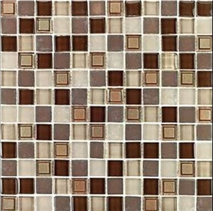 Multicolor Swimming Pool Glass Mosaic Tiles for Sale