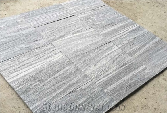 Nero Santiago,G302 Wood Grain Black Granite Slabs&Tiles,Biasca Gneiss,Wooden Shanshui Pattern,Negro Landscape,Dark Grey Stone