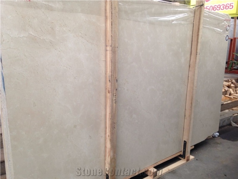 New Cheapest China Factory Own Factory Cream Marfil Import Beige Marble