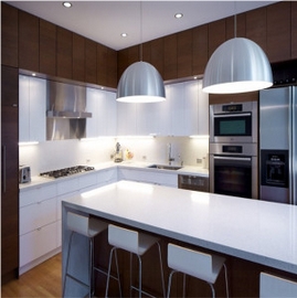 New Designed Pure White Quartz Stone Countertops,Kitchen Worktops.