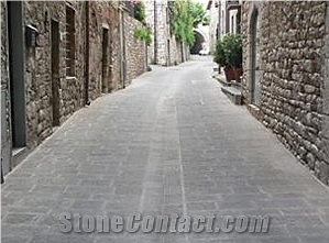 Pietra Serena Paver, Italy Grey Sandstone Cube Stone & Pavers