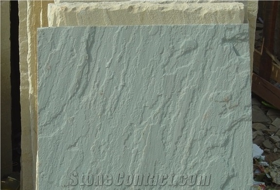 Pista Green Sandstone Slabs & Tiles, China Green Sandstone