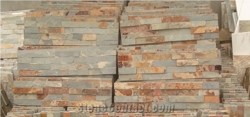 Rusty Slate Cultured Stone, Wall Cladding