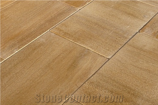 Sahara Gold Limestone Slabs Tiles for Walling and Flooring