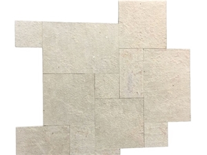 Sinai Pearl Limestone Tiles & Slab French Pattern
