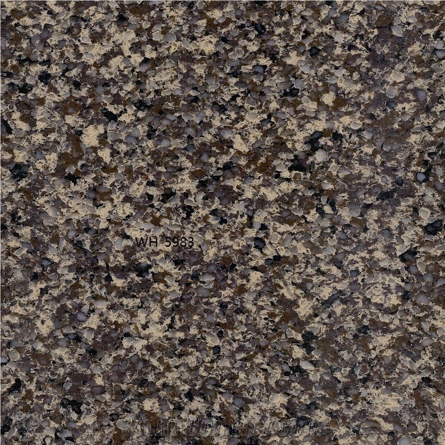 Brown Quartz Stone Slabs/Brown Engineered Quartz Stone Slabs/ Multicolor Engineered Quartz Stone Tiles/Color Close to Camria Quartz Stone/ Color Close to Caecarstone