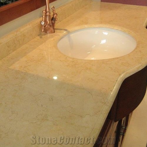 Egyptian Yellow Marble Bath Tops Egyptian Yellow Marble Bathroom