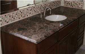 Emperador Dark Marble Bath Tops/Emperador Dark Marble Bathroom Vanity Tops/Emperador Dark Marble Bathroom Countertops/Emperador Dark Marble Vanity Tops/Emperador Dark Marble Vanity Tops